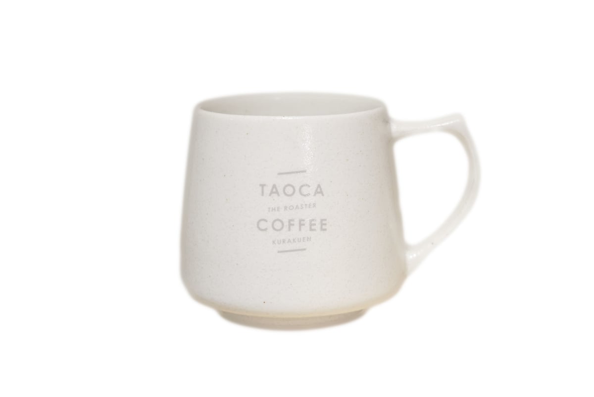 【TAOCA COFFEE】オリジナルマグカップ [オフホワイト]