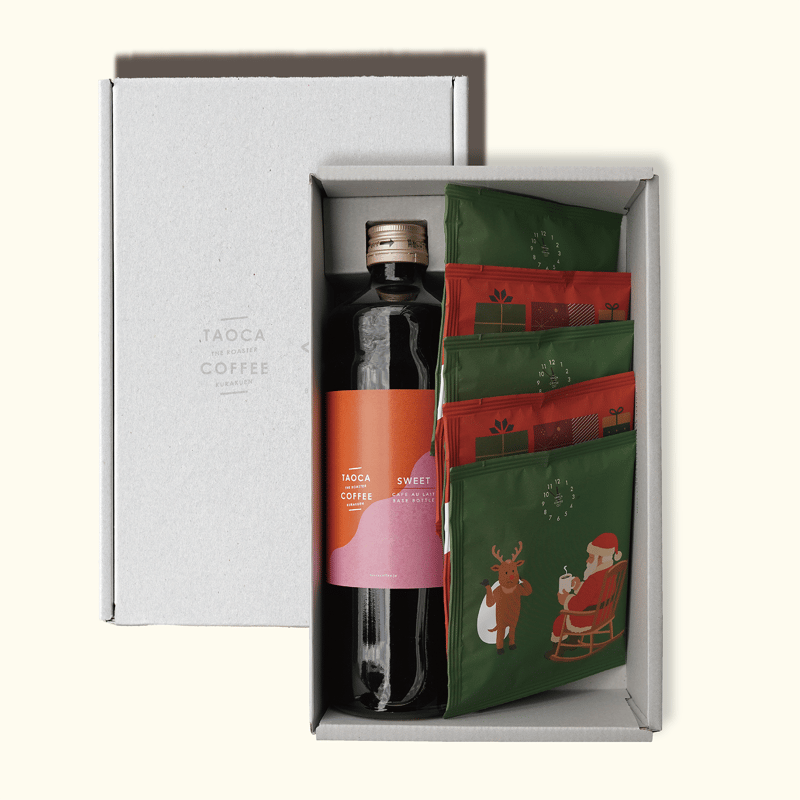 クリスマス限定】カフェオレベース & ドリップバッグセット | TAOCA COFFEE