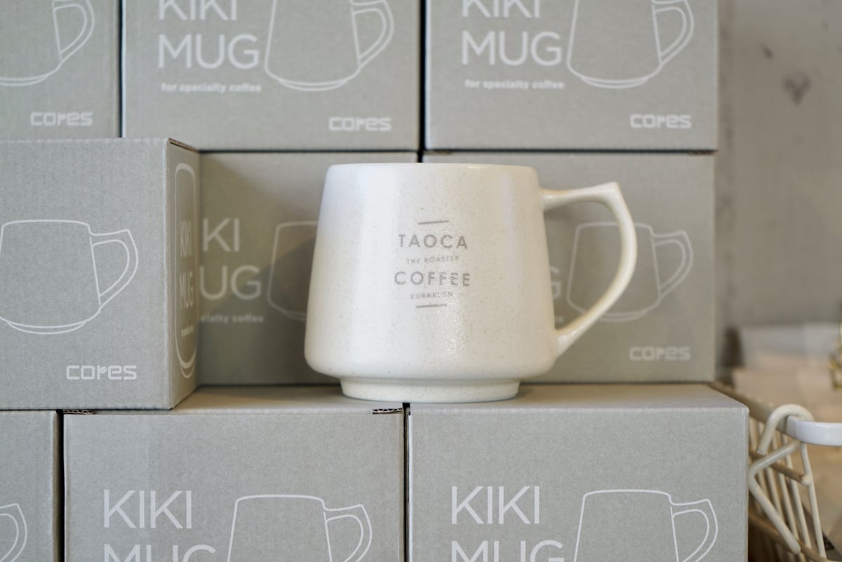 TAOCA COFFEE】オリジナルマグカップ（グレーロゴ） | TAOCA COFFEE