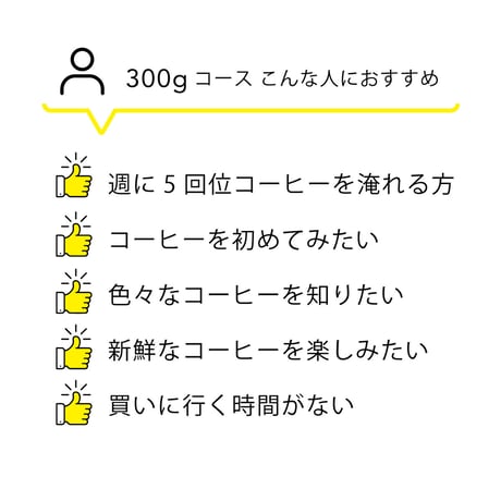 【コーヒーサブスク(定期便)】300g コーヒー豆（粉）