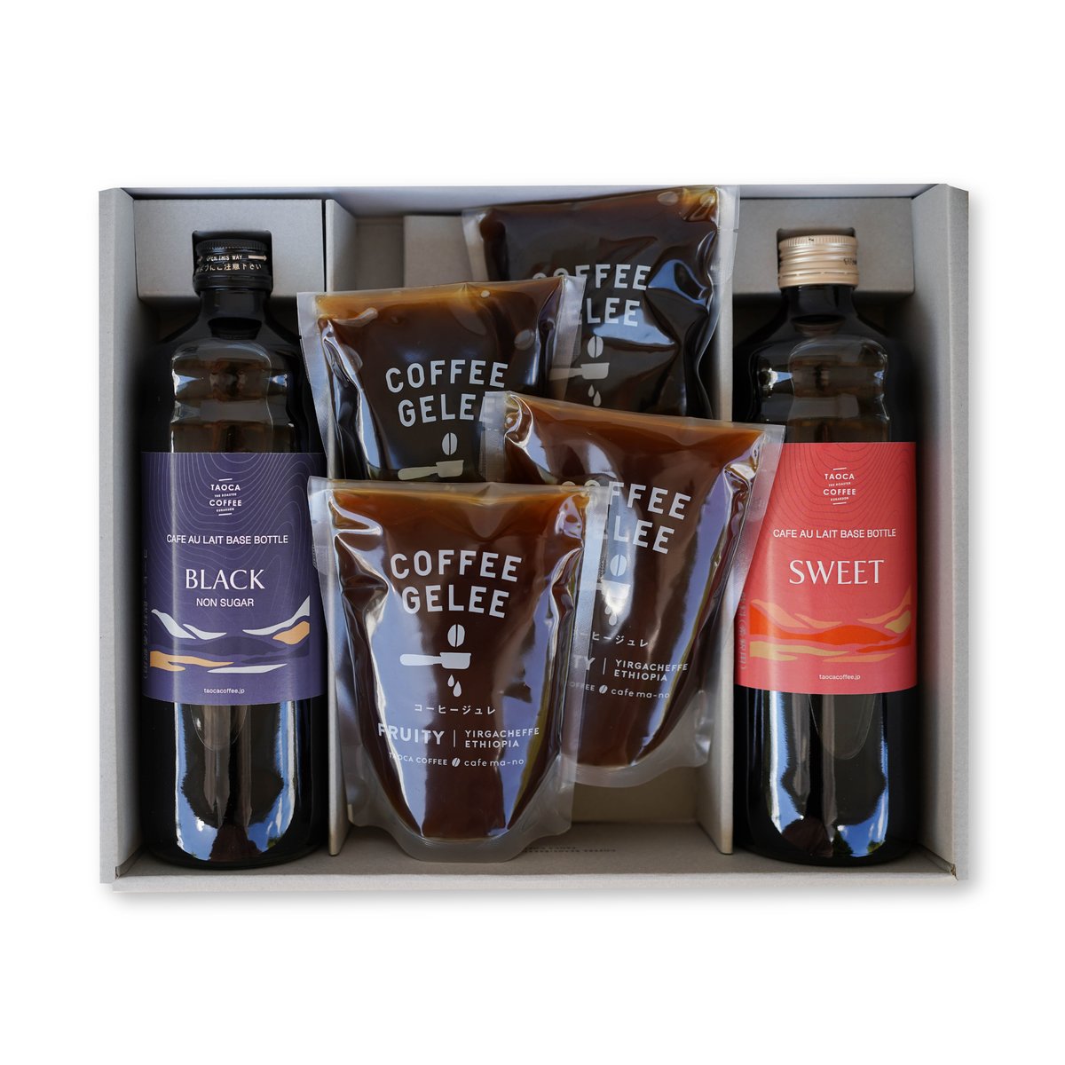 季節限定】カフェオレ&コーヒージュレギフトセット② | TAOCA COFFEE