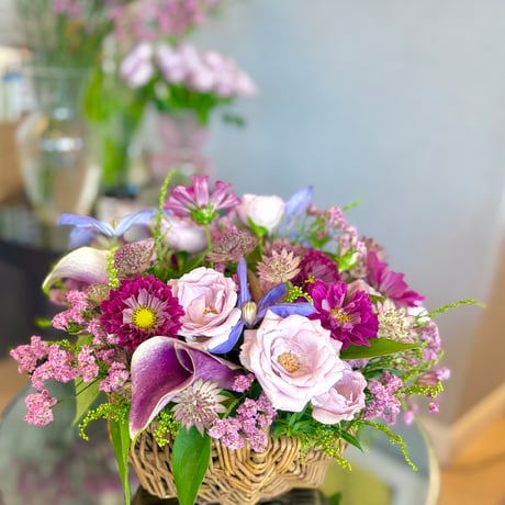 【order】basket arrangement M　　ご配送専用