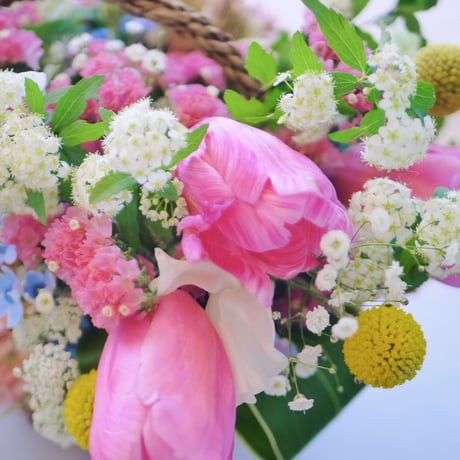 【order】basket arrangement M　　直接お渡し
