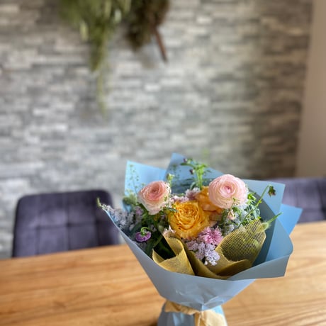 【order】そのまま飾れるオアシス bouquet M