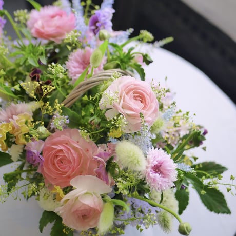 【order】basket arrangement M　　ご配送専用