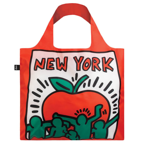 "LOQI" ●Museum collection● Keith Haring - New York - Recycled Bag (KH.NY.R)