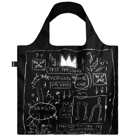 "LOQI" ●Museum collection● Jean-Michel Basquiat  - Untitled Crown - Recycled Bag (JB.CR.R)