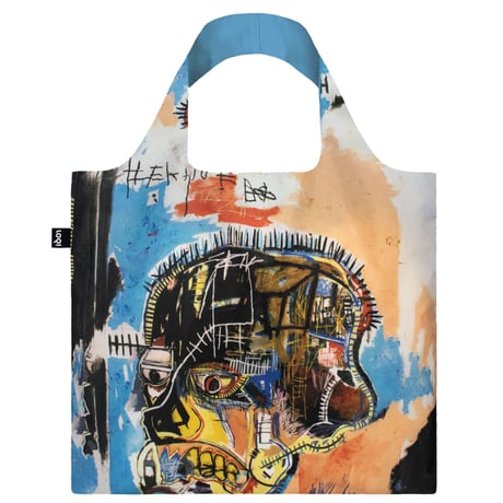 "LOQI" ●Museum collection●Jean-Michel Basquiat -Untitled (Skull)- Recycled Bag (JB.UN)