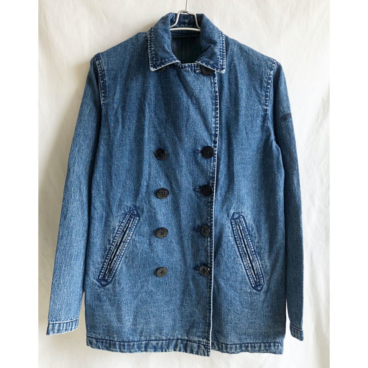 90s ラルフローレン　Pコート　デニム 90's vintage / Ralph Lauren】