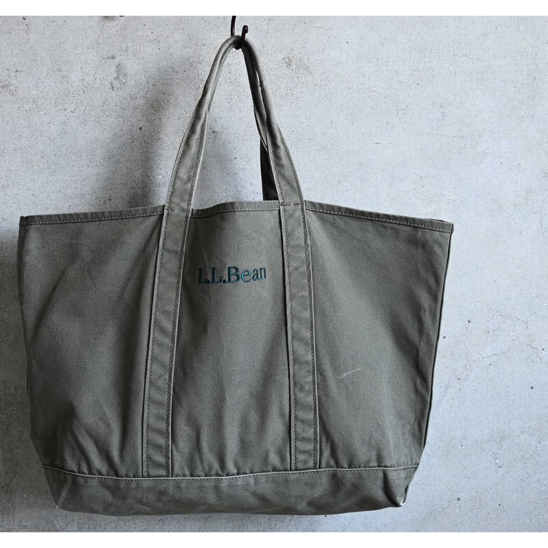 used / L.L.Bean】Grocery tote bag -dusty olive