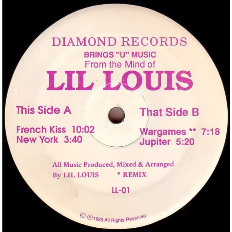 再入荷【Lil' Louis / French Kiss】 garment dye T-shi