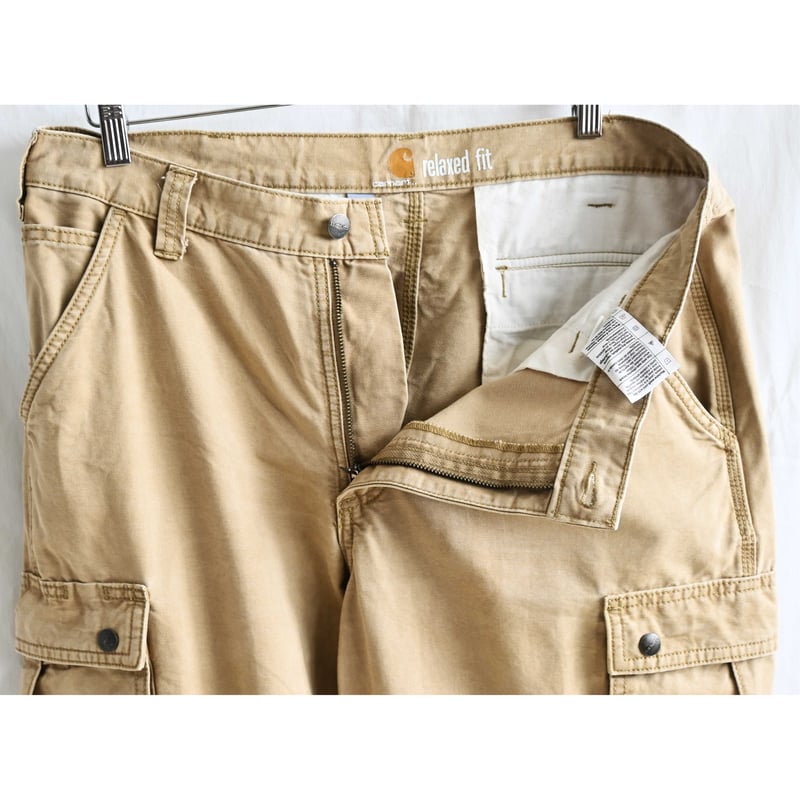Carhartt / relaxed fit】duck cargo work pants -