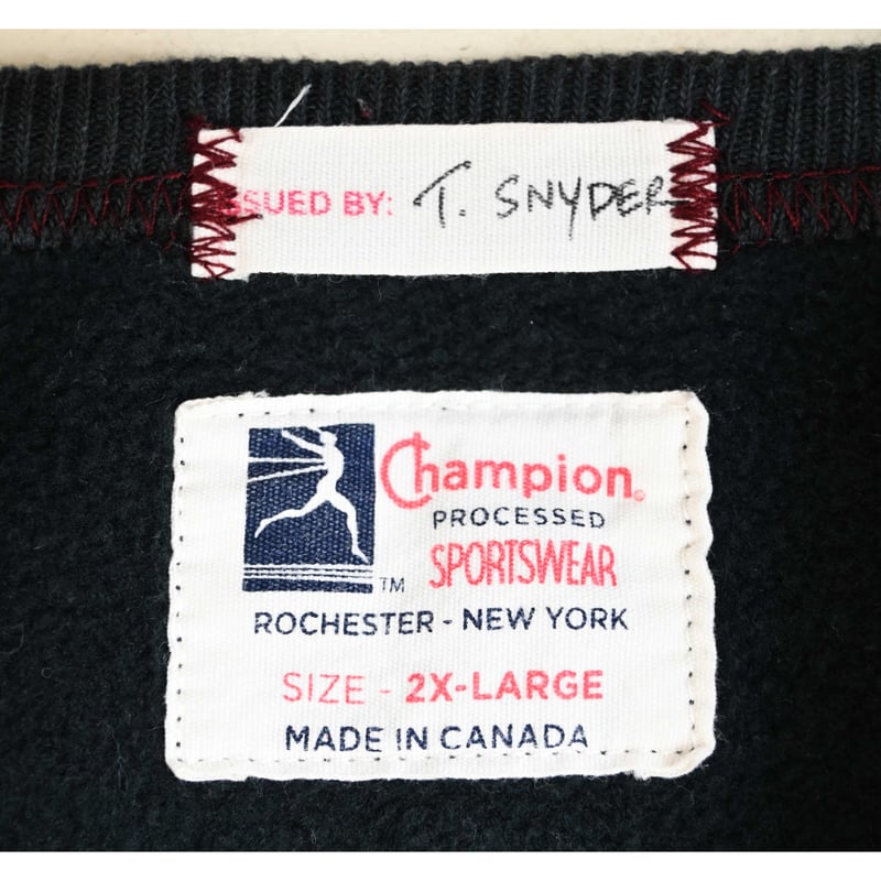 TODD SNYDER x Champion / ランタグ / made in Canada