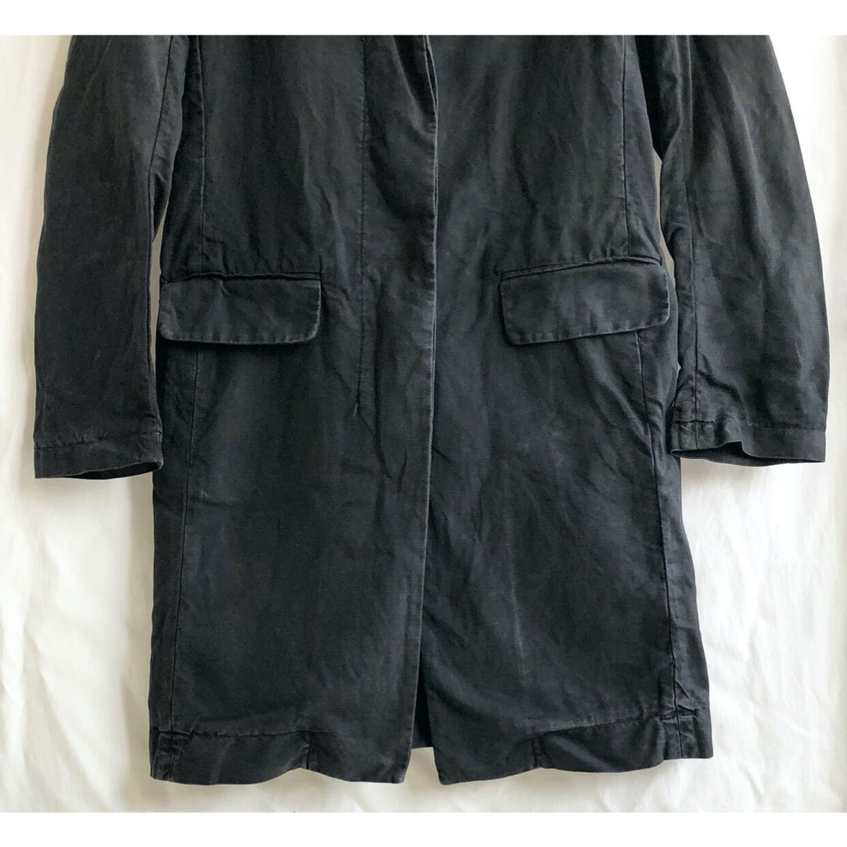 Nili Lotan ニリ・ロータン ピークドラペル デニムテーラード  