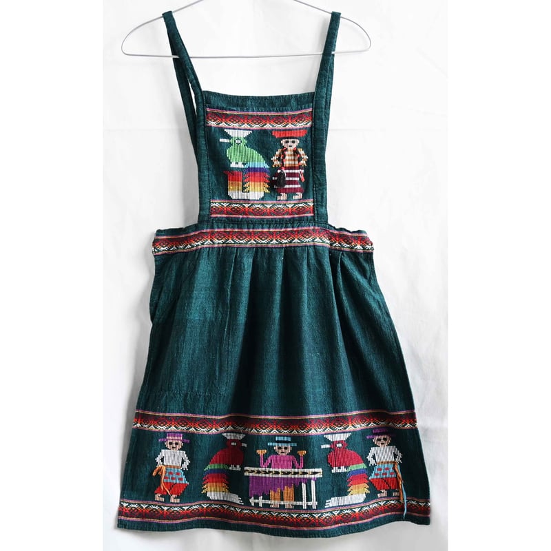 80's vintage / made in Guatemala】native embroi