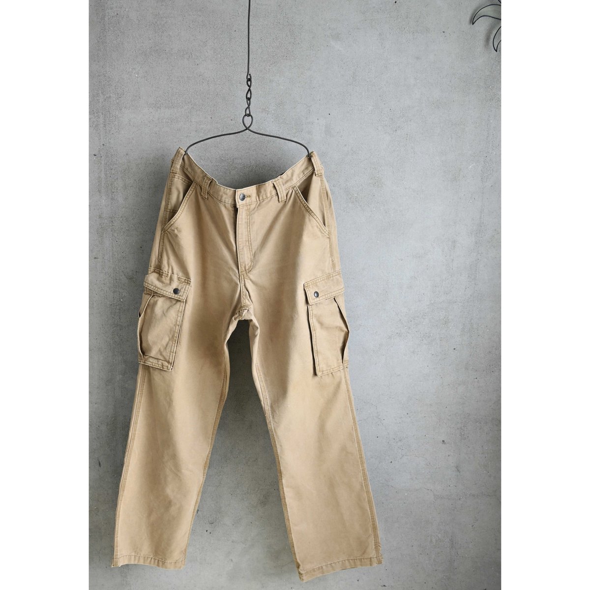 Carhartt / relaxed fit】duck cargo work pants -