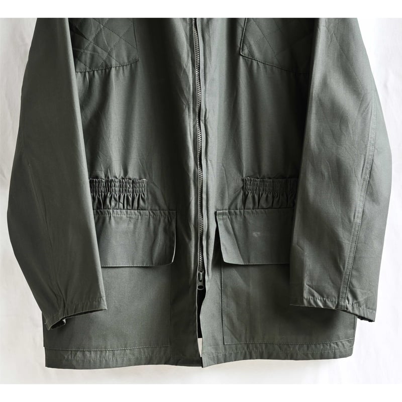 80's france vintage / LEDER TYS】hunting jacket