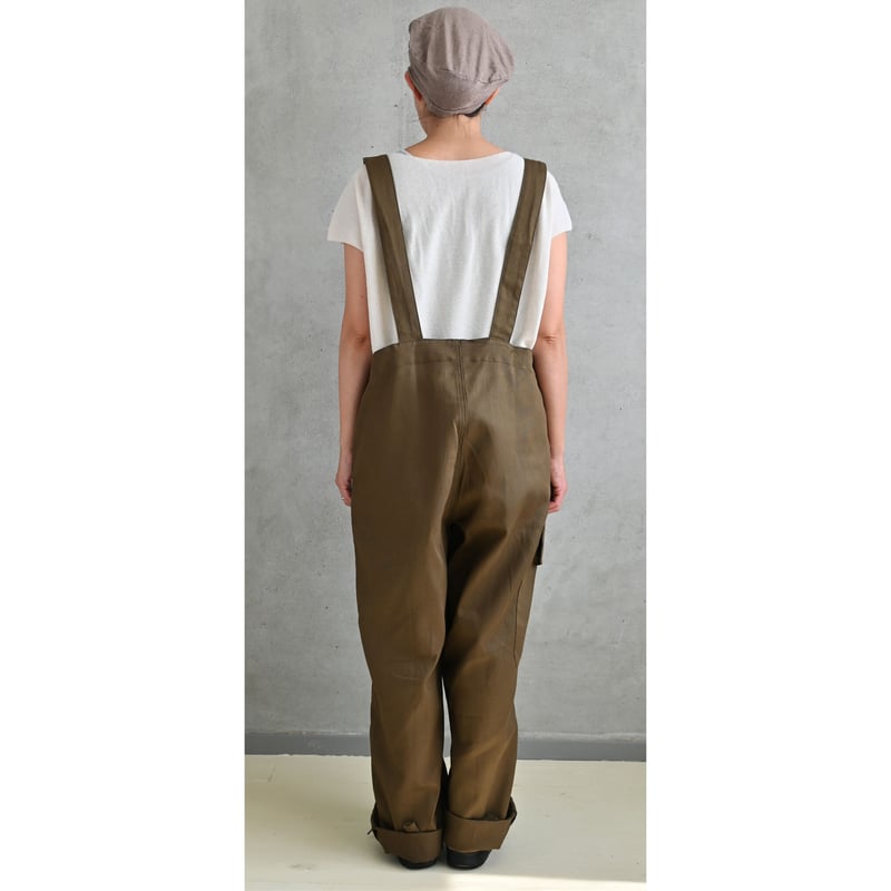 CZECH ARMY OVERALL チェコ軍オーバーオール ツイル生地 チェコ軍 Czech Army オーバーオール Overall デッドストック