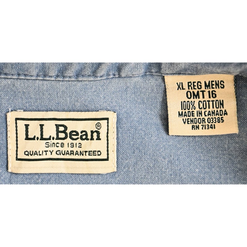 90s llbean アメリカ製 旧タグ ワンピース デニム 大きめ 12 90's vintage / made in Canada】