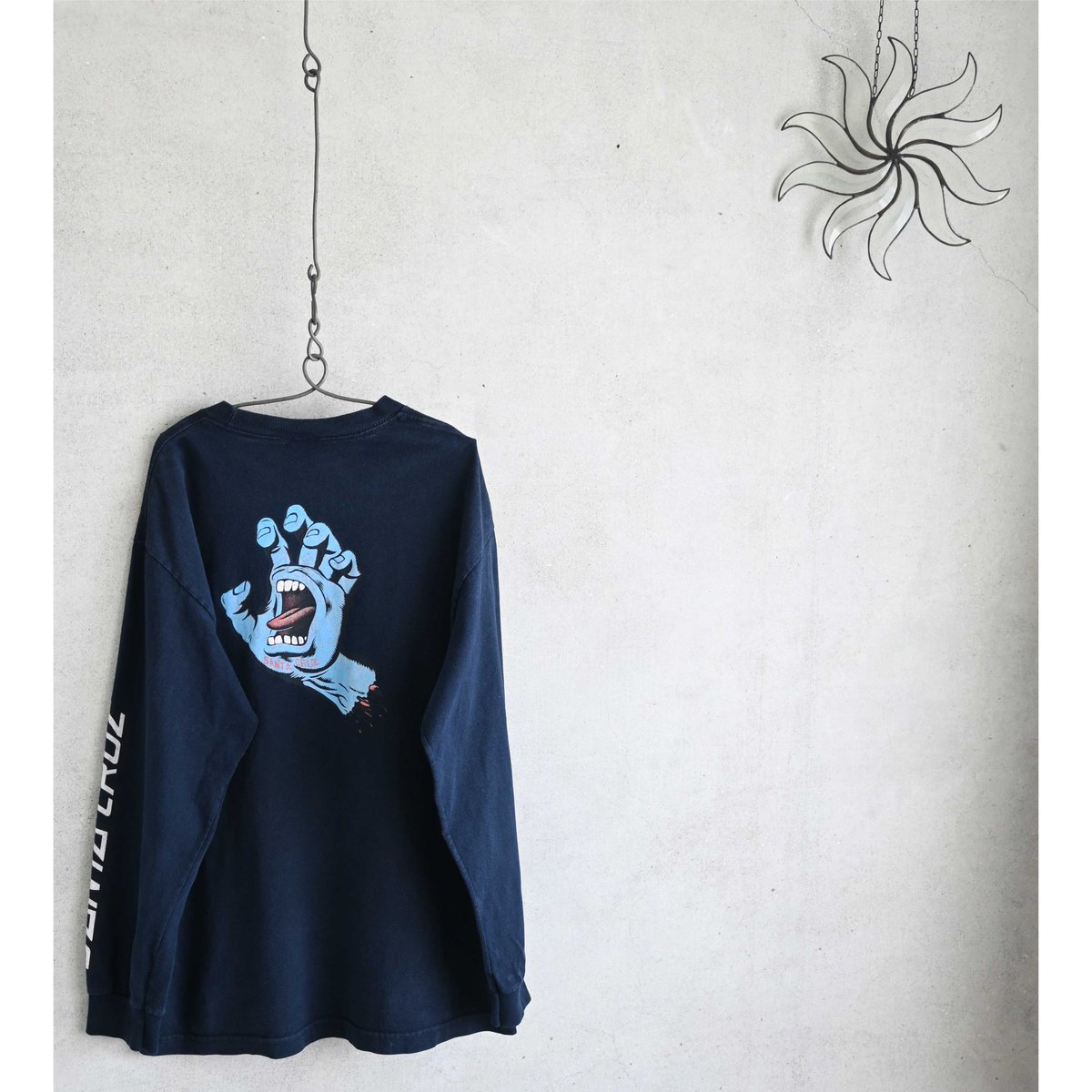 ビンテージ SANTA CRUZ スクリーミング ハンド 希少Ｌ zorlac vintage /Santa Cruz】