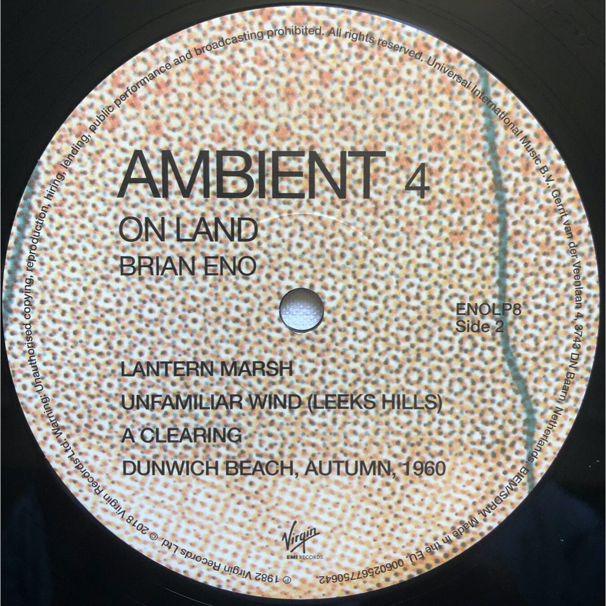 Brian Eno / Ambient 4 : On Land 