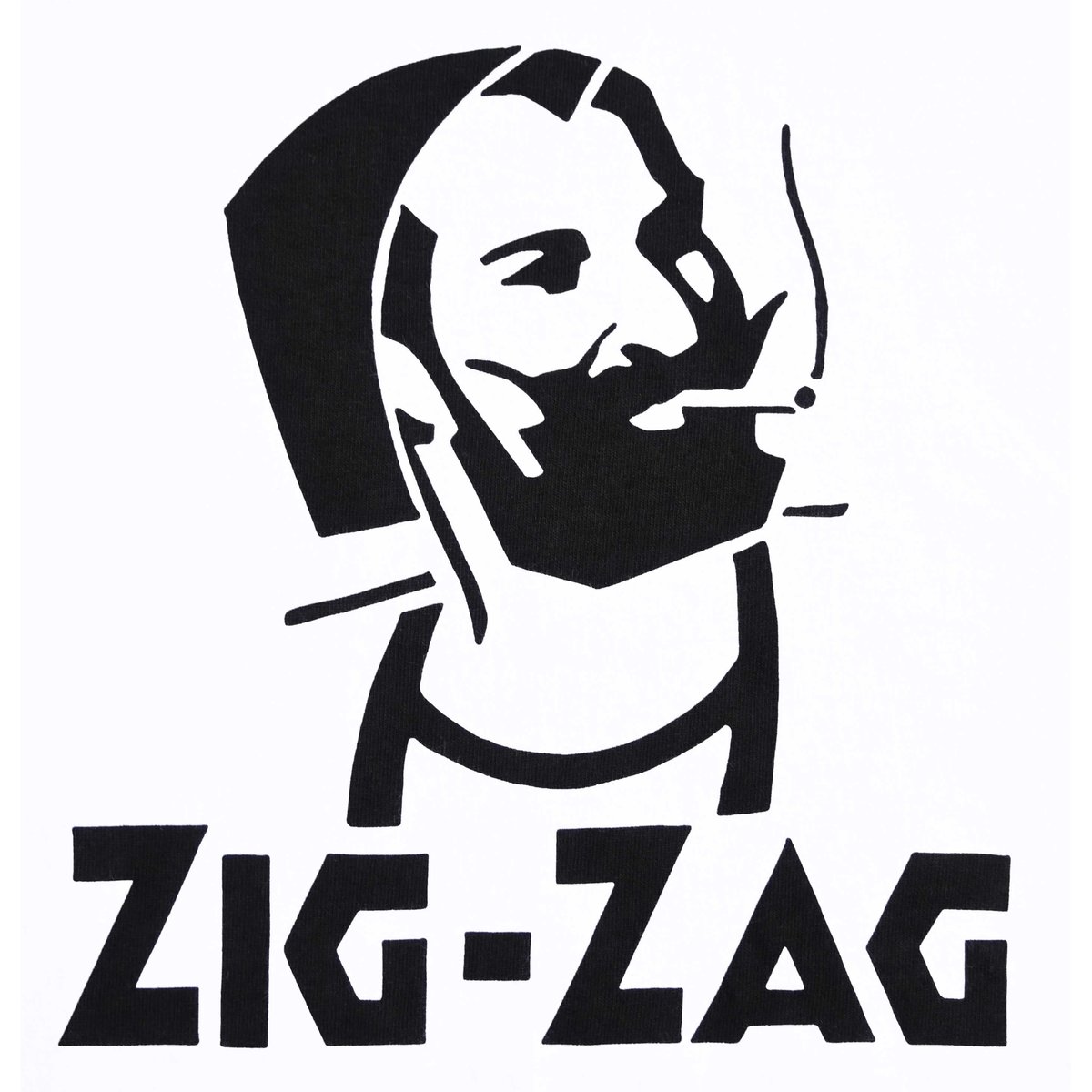 希少　レア　ヴィンテージ ジグザグ　zigzag Tシャツ　タバコ　煙草 再入荷】 “zig-zag” T shirts - white / M & L & XL.3