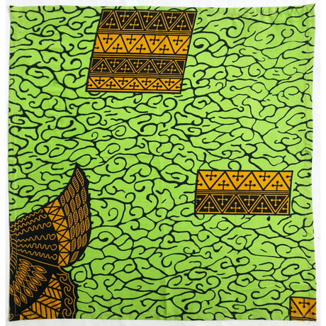 【made in India】african geometric pattern bandana -type C- (M-231-5c)