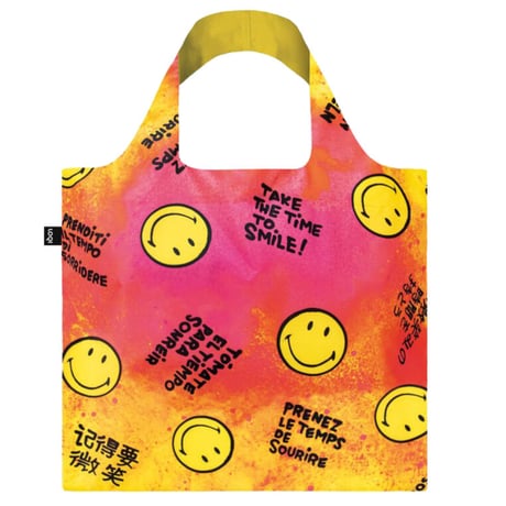 "LOQI" ●Smiley● "Time to Smile Collectors Edition" Recycled Bag (SM.TS)