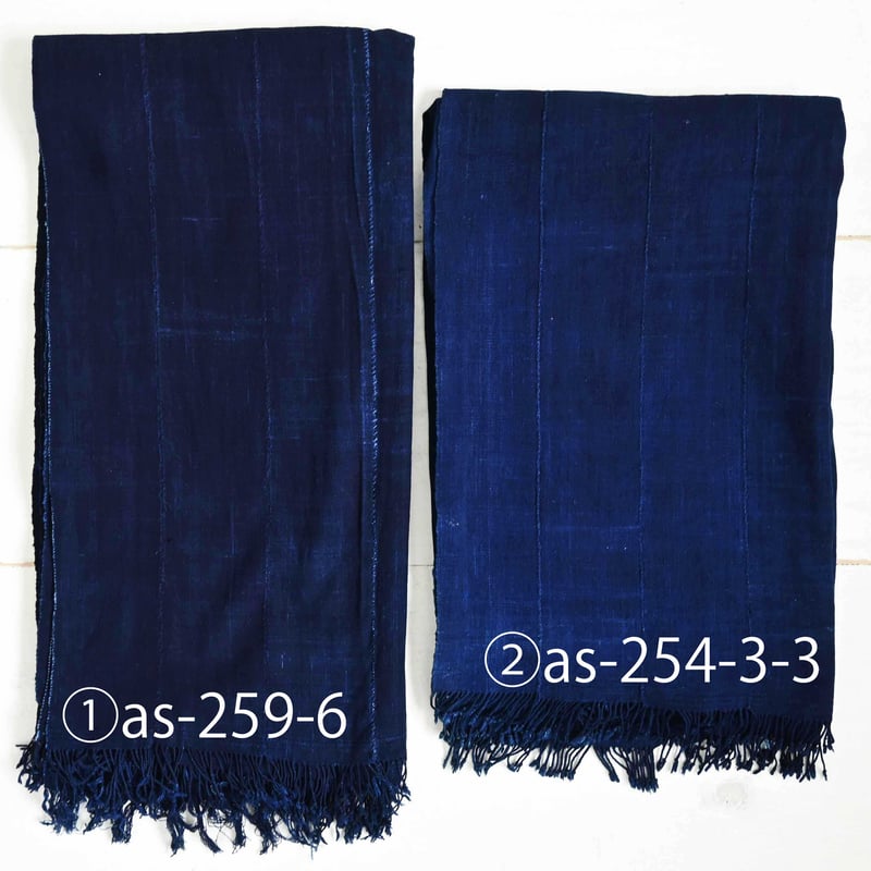 アフリカ ブルキナファソ モシ族/ブルーインディゴ 大判クロス