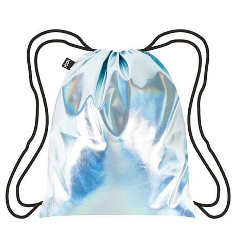 "LOQI"  Metallic  pearl backpack (BP.ME.PE)
