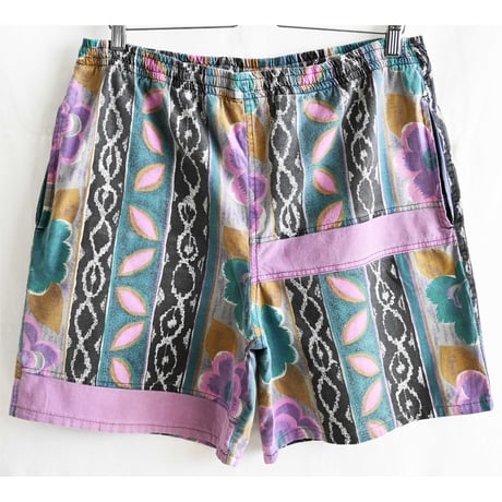 UNUSED EMBLEM PATTERN EASY SHORTS ハーフパンツ americanrushstore_0616516824-
