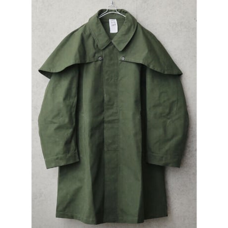 【1965's dead stock / French army】"SIAJE" frock coat -96L / olive green- (q-2211-3a)