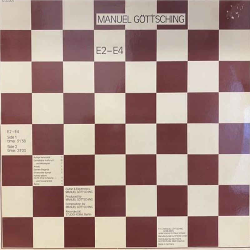 Manuel Gottsching / E2-E4