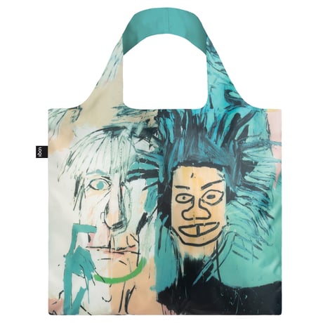 "LOQI" ●Museum collection● Jean-Michel Basquiat - Dos Cabezas, 1982 Warhol - Bag (JB.WA)