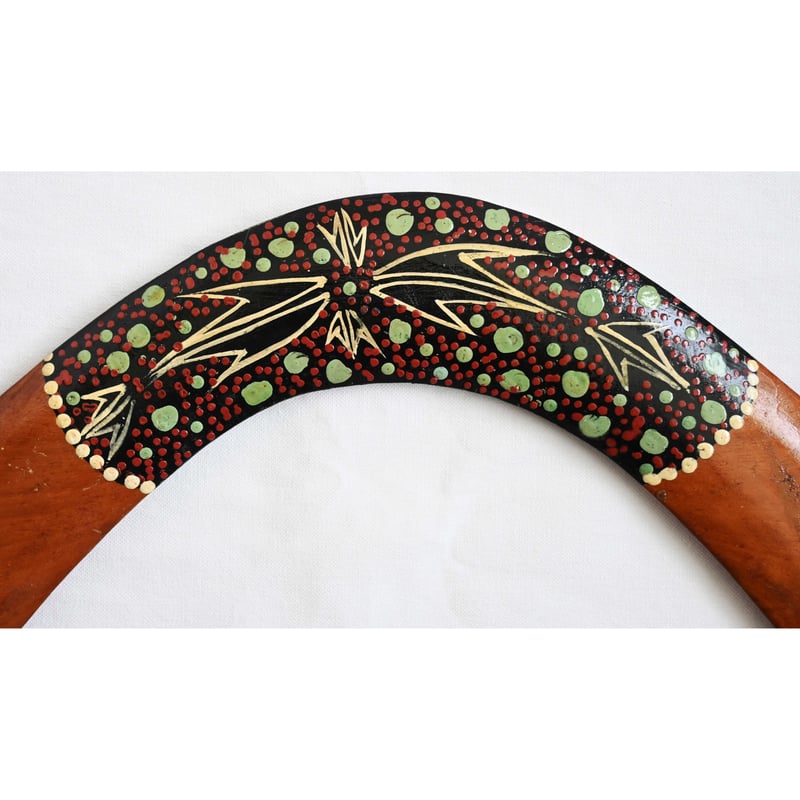 アボリジニブーメラン Amazon.co.jp: Thorness 装飾木製ブーメラン | カラフルなアボリジニ