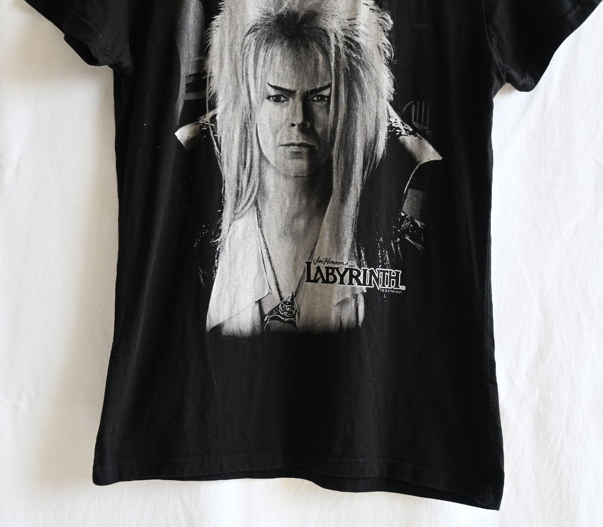 使用感あり‼️デビッドボウイ ラビリンス Tシャツ vintage / Labyrinth official】