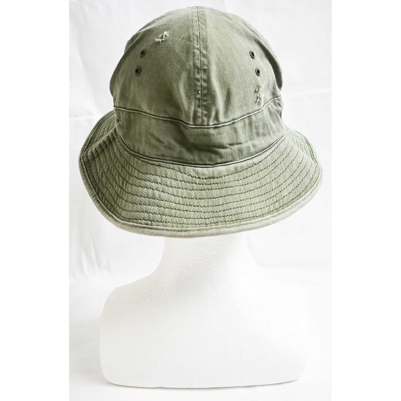 40's ヴィンテージ U.S.ARMY】ヘリンボーンツイルハット/55cm