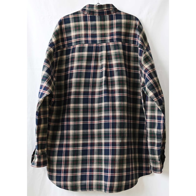 90's vintage / Duck Head】cotton 100% check B.D