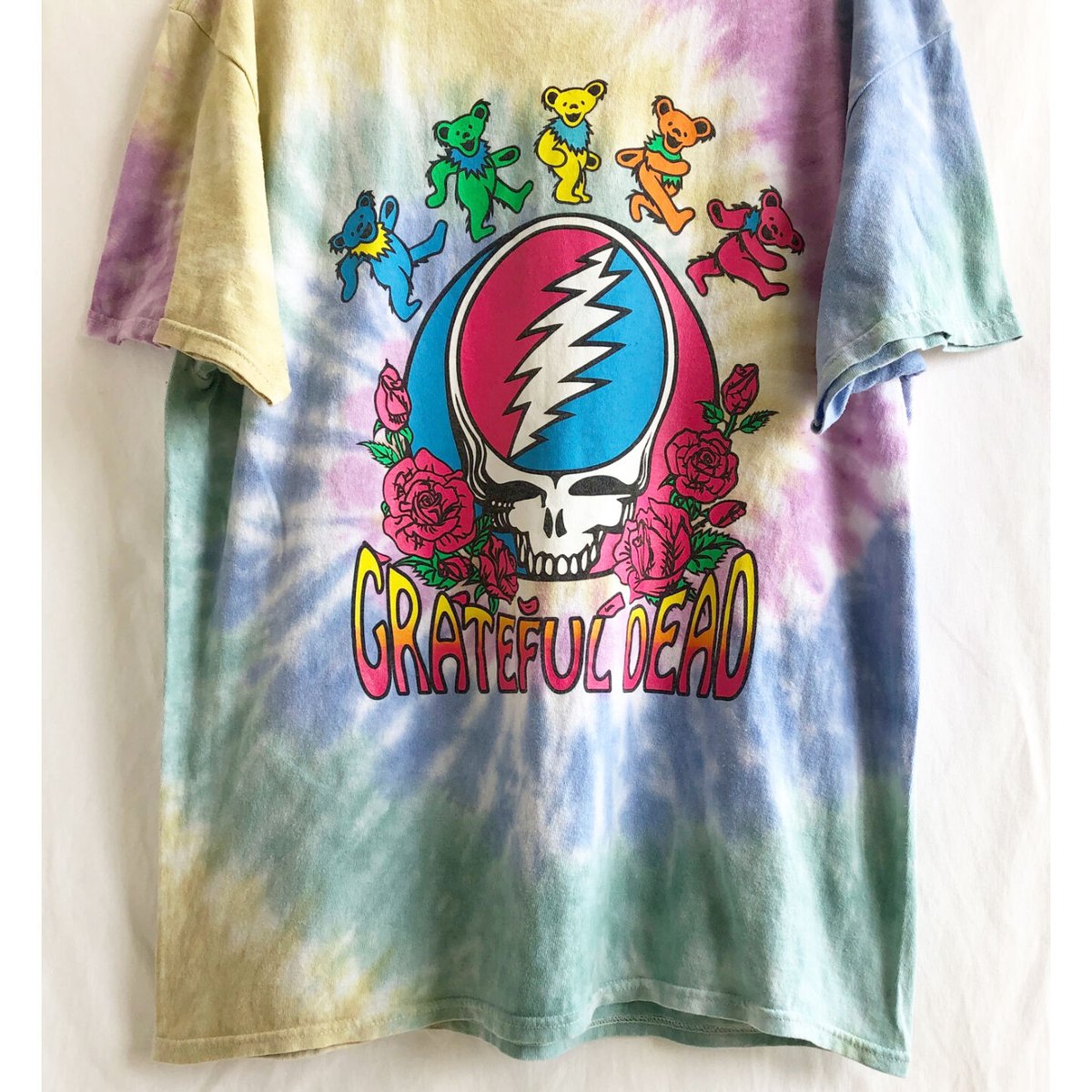 USA ヴィンテージ Grateful Dead BEAR タイダイ ベアトップ USA ヴィンテージ Grateful Dead BEAR タイダイ ベアトップ