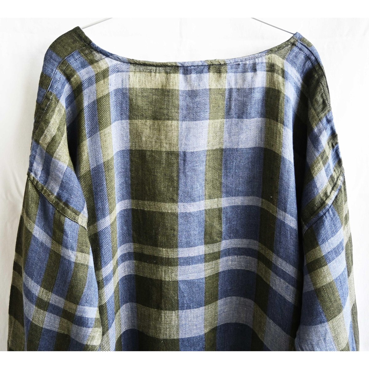 vintage flax リネン　ロングシャツコート vintage flax リネン ロングシャツコート vintage flax リネン ロング