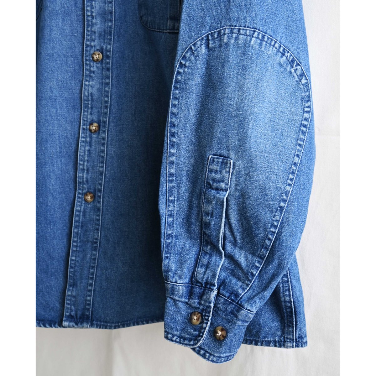 フルート /WOOL RICH/デニム BD ハンティングシャツ/XL 90's vintage】