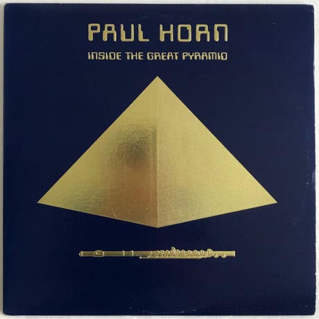 "Paul Horn / Inside The Great Pyramid" -USED gatefold 2LP-(rb-229-1)