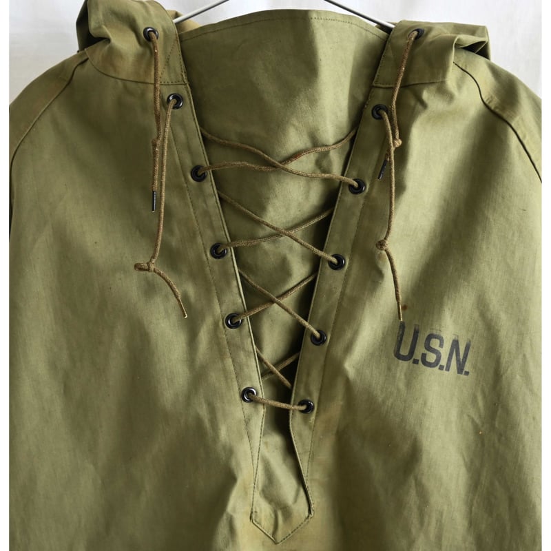スペシャル　40's ビンテージ　US NAVY デッキレインポンチョ スペシャル 40's ビンテージ US NAVY デッキレインポンチョ