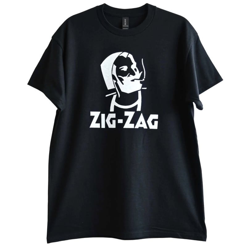 再入荷】“zig-zag” T shirts - black / M & L & XL.3