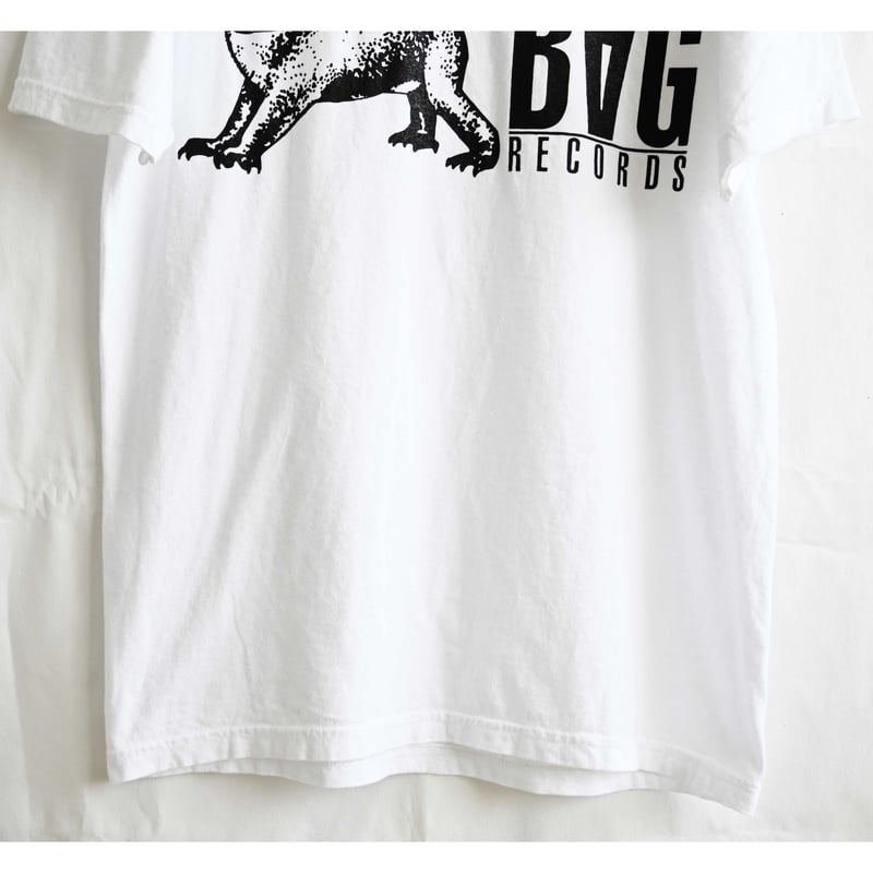 SLEEPING BAG RECORDS】label logo T-shirts -M & 