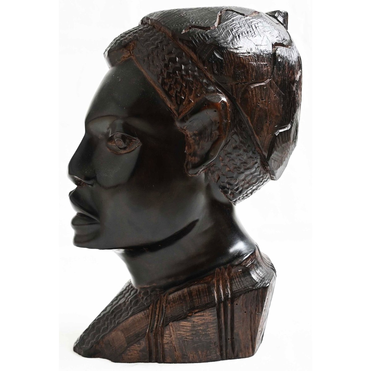 自立不可ナイジェリアヨルバ族鉄製男女オブジェアフリカプリミティブアート antique / made in nigeria】