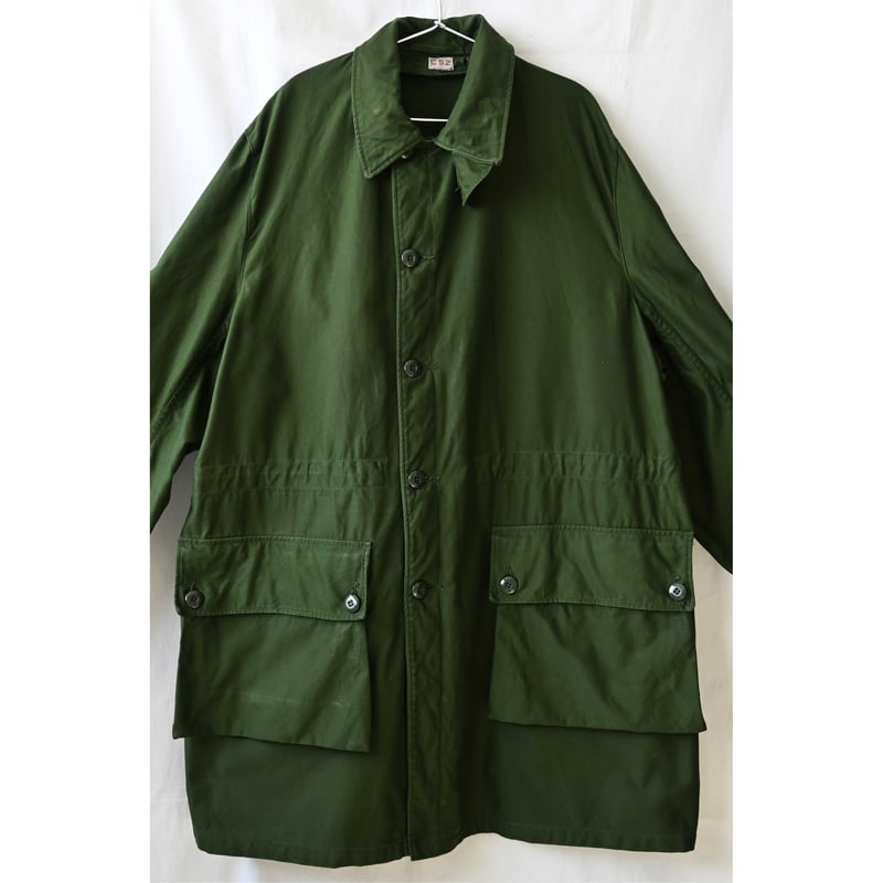 Swedish Army M59 Field Coat C52 オリーブグリーン Swedish M59 field jacket Original army M59 green military