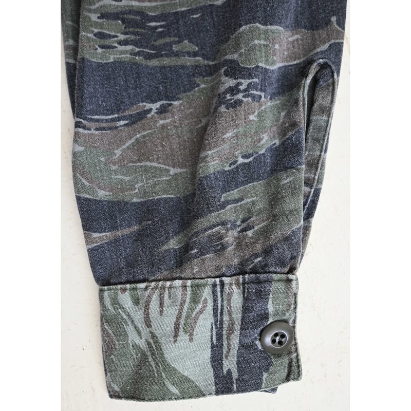 70s/wynn Direct Sales/タイガーストライプカモ ジャケット 70's vintage / made in USA】