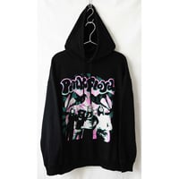 ○【PINK FLOYD LTD - official】pullover hood sweat -S / black- (p-2510-22-2)