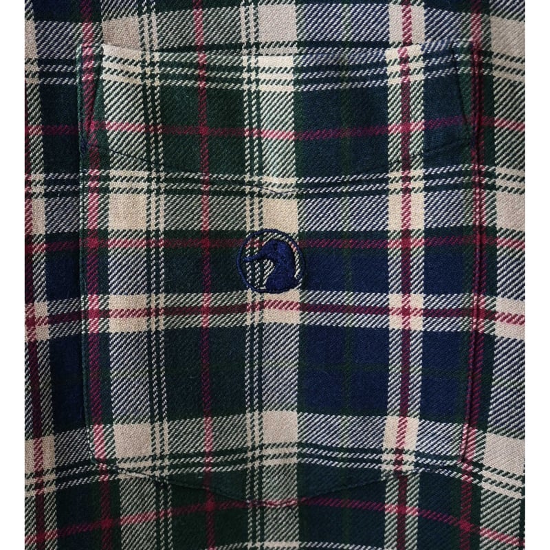 90's vintage / Duck Head】cotton 100% check B.D
